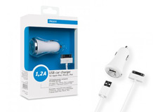 Deppa USB компакт 1,2 А+универс.кабель для iPhone/iPod