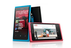 Nokia Lumia 800, прозрачная