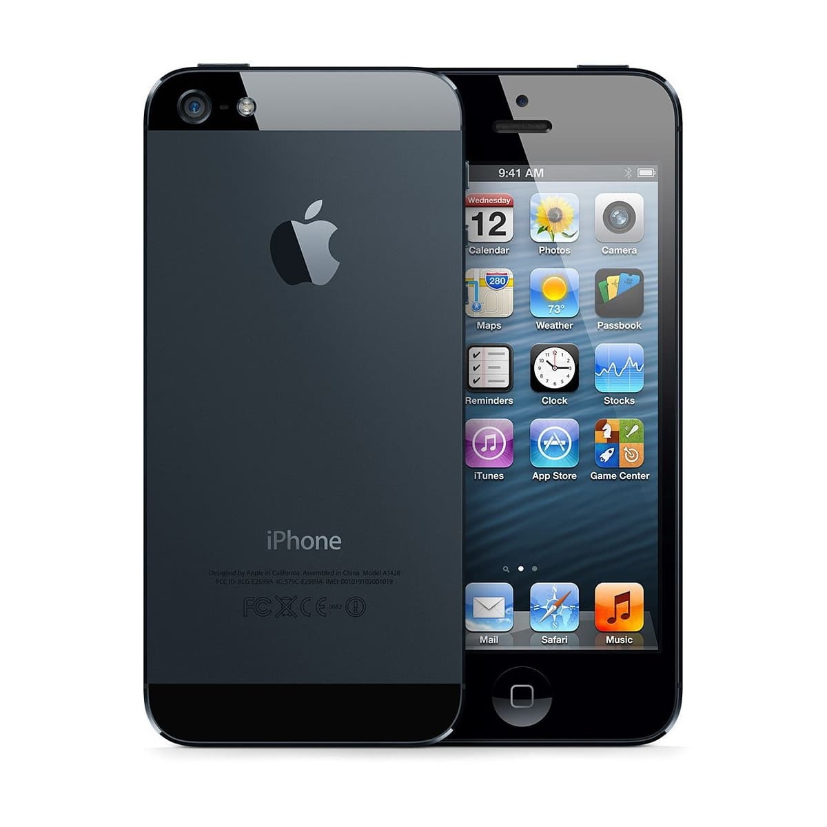 Main image of Apple iPhone 5 16Gb (чёрный)