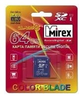Main image of Mirex microSD 64GB Class 10