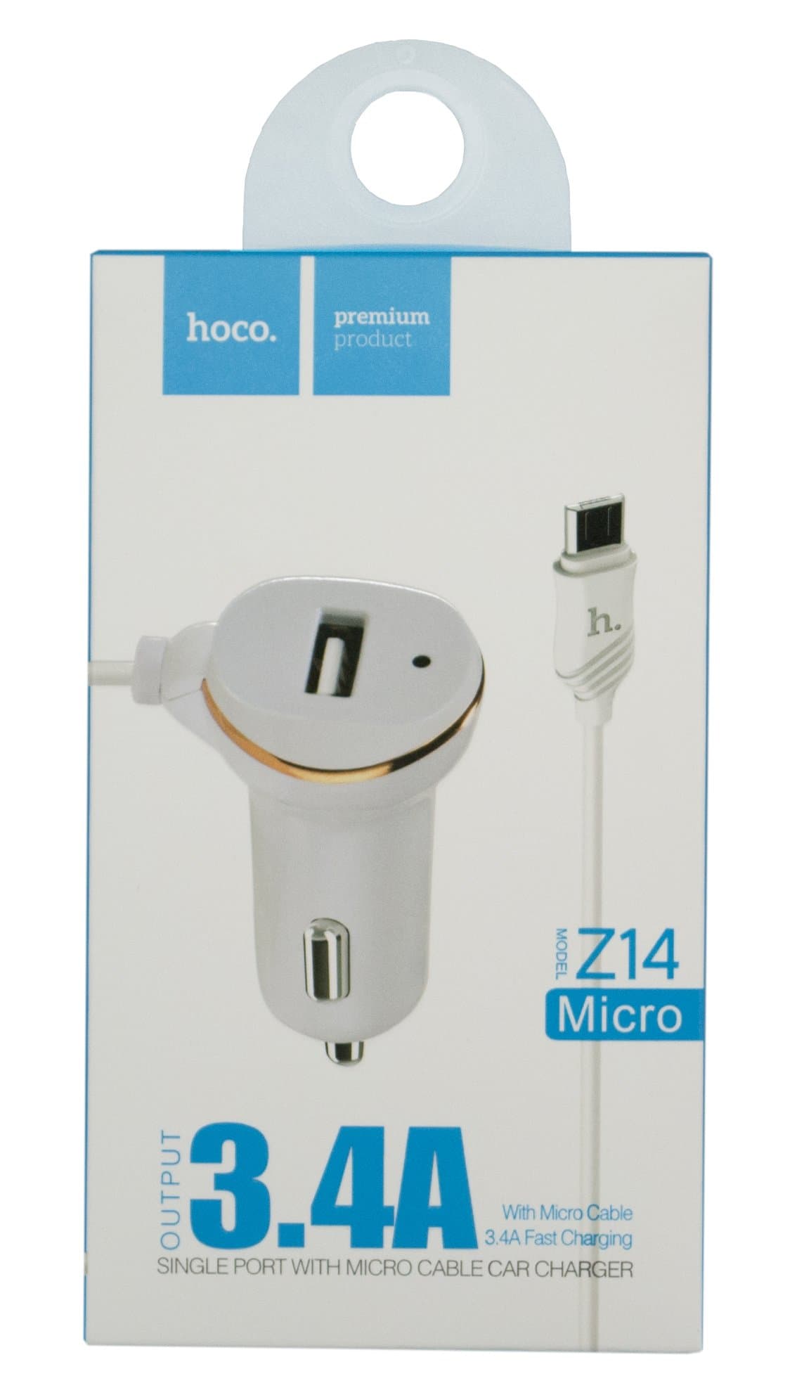 Main image of Hoco Z14 для MicroUSB (3.4A)