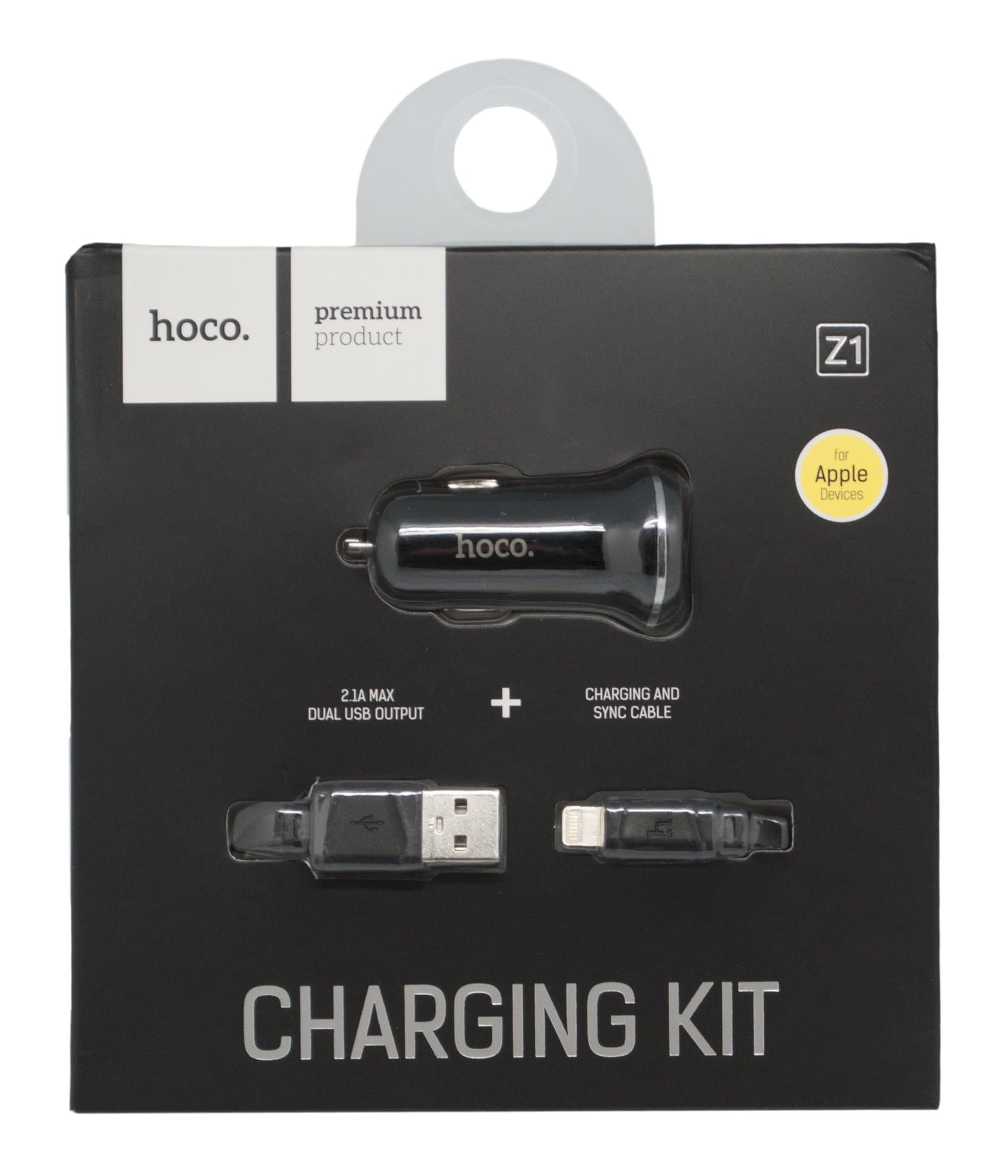 Main image of Hoco Z1 2USB для Lightning 2.1A