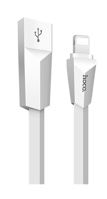Main image of Hoco X4i Zinc Alloy rhombus Lightning (белый)