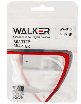 Main image of WALKER WA-013 iPhone (папа) > наушники + зарядка
