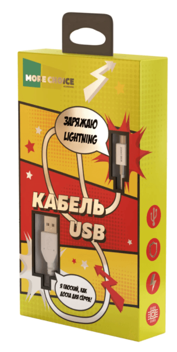 Main image of More Choice K21m для MicroUSB 2.1A (1м)