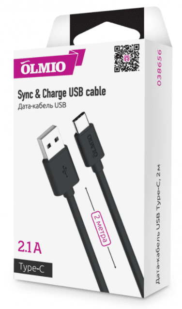 Olmio USB Type-C (2м)