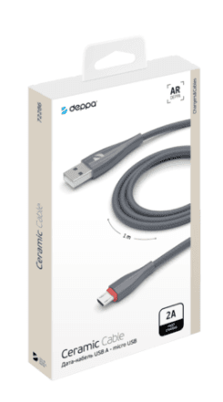 Main image of Deppa Ceramic USB - micro USB 1м