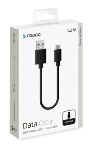 Main image of Deppa USB - micro USB 1.2м