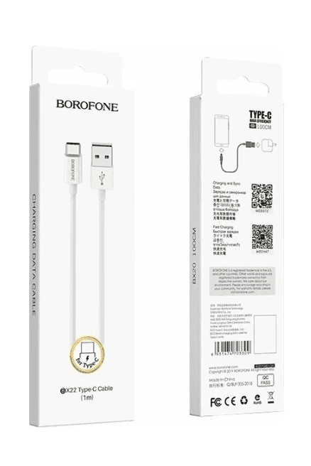 Main image of Borofone BX22 для Type-C 2.1A (1м)
