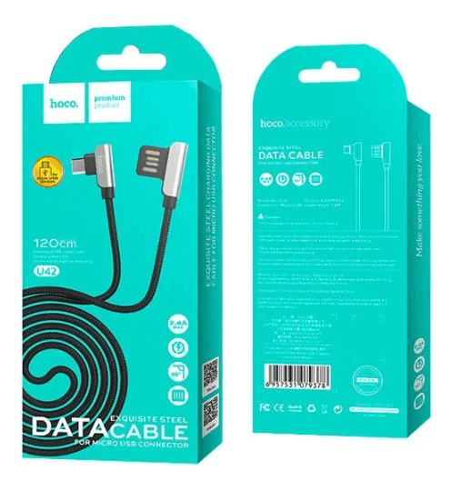 Main image of Hoco U42 для MicroUSB 2.4A (1.2м)