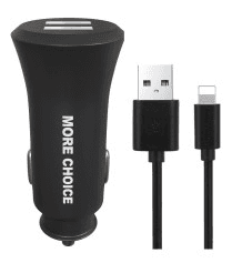 Main image of More Choice AC23i 2USB для Lightning (2.4A)