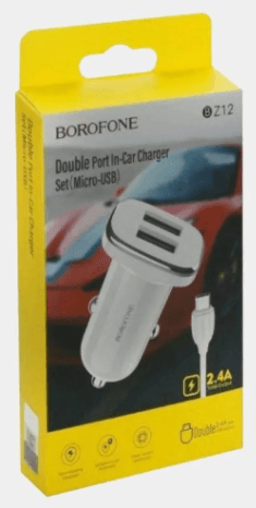Main image of Borofone BZ12 2USB для MicroUSB (2.4A)