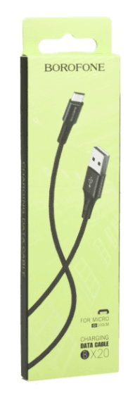 Main image of Borofone BX20 для MicroUSB 2.0A (1м)