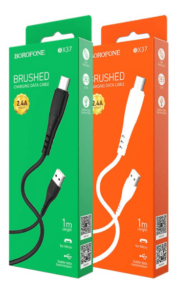 Main image of Borofone BX37 для MicroUSB 2.4A (1м)
