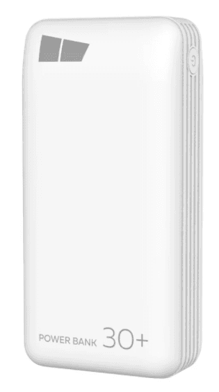 Main image of More Choice PB52-30 30000mAh 2USB 2.1A (белый)