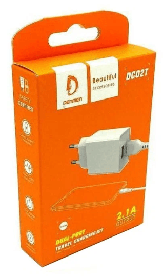 Main image of Denmen DC02T 2USB для Type-C (2.1А)