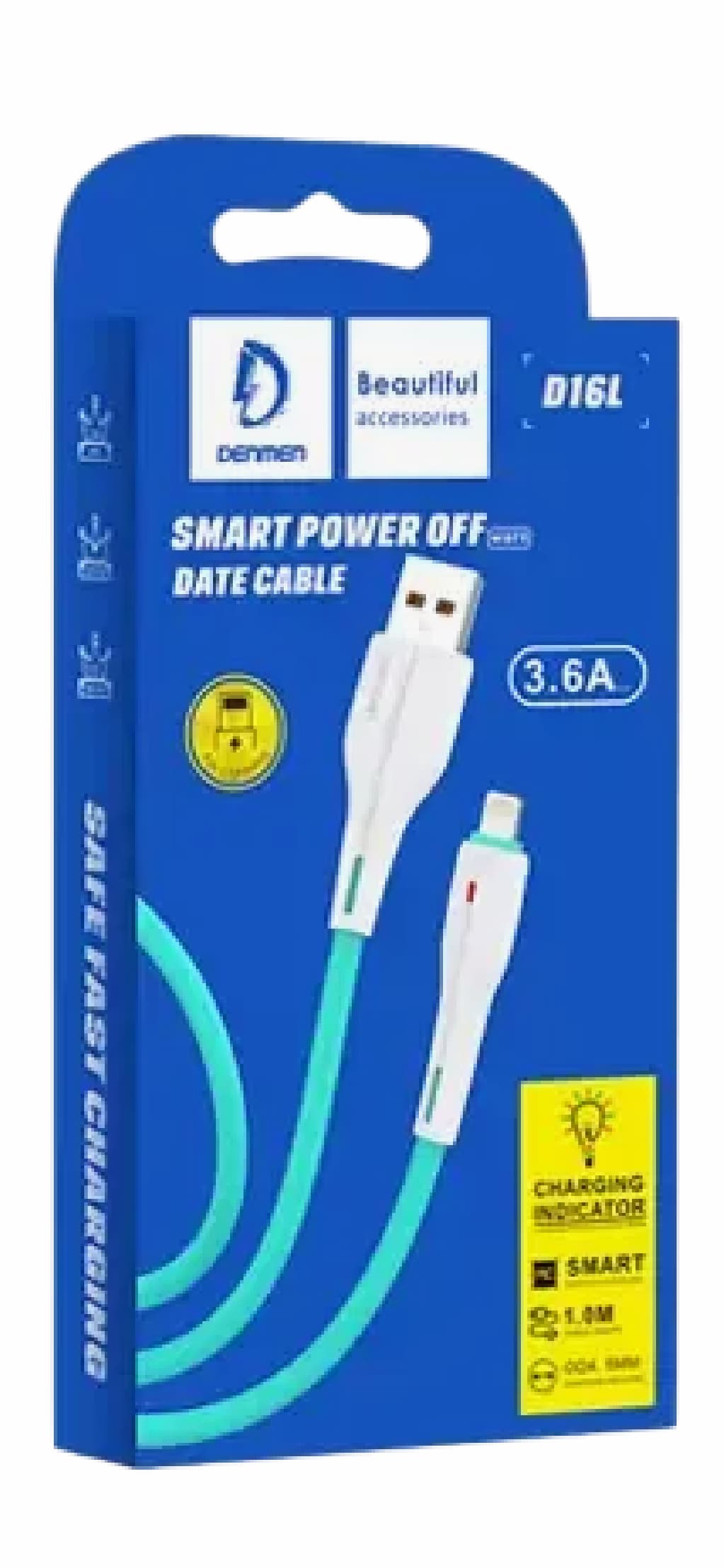 Main image of Denmen D16L для Lightning 3.6А (1м)