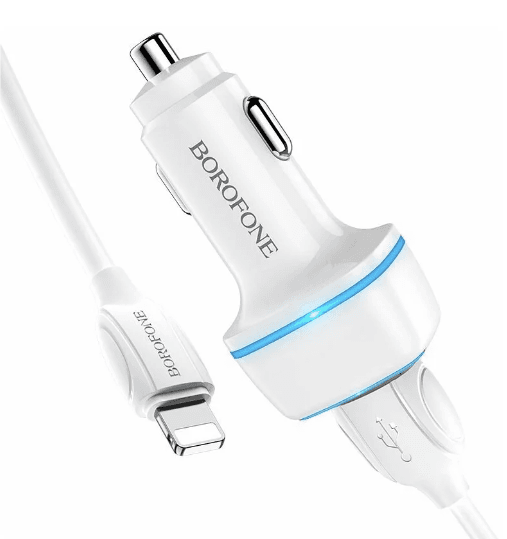 Main image of Borofone BZ14 2USB для Lightning (2.4A)