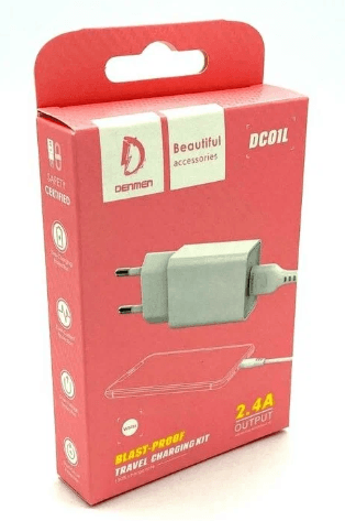 Denmen DC01L 1USB для Lightning (2.1А)