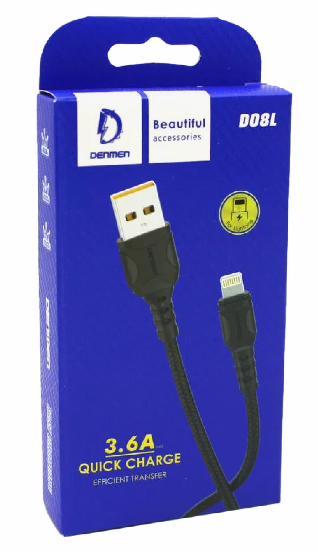 Main image of Denmen D08L для Lightning 3.6А (1м)