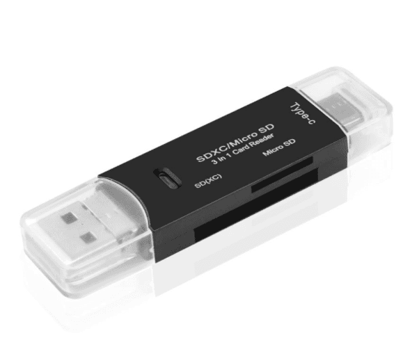 Main image of multibrand 3 в 1 (OTG, Type-C, MicroUSB, microSD)