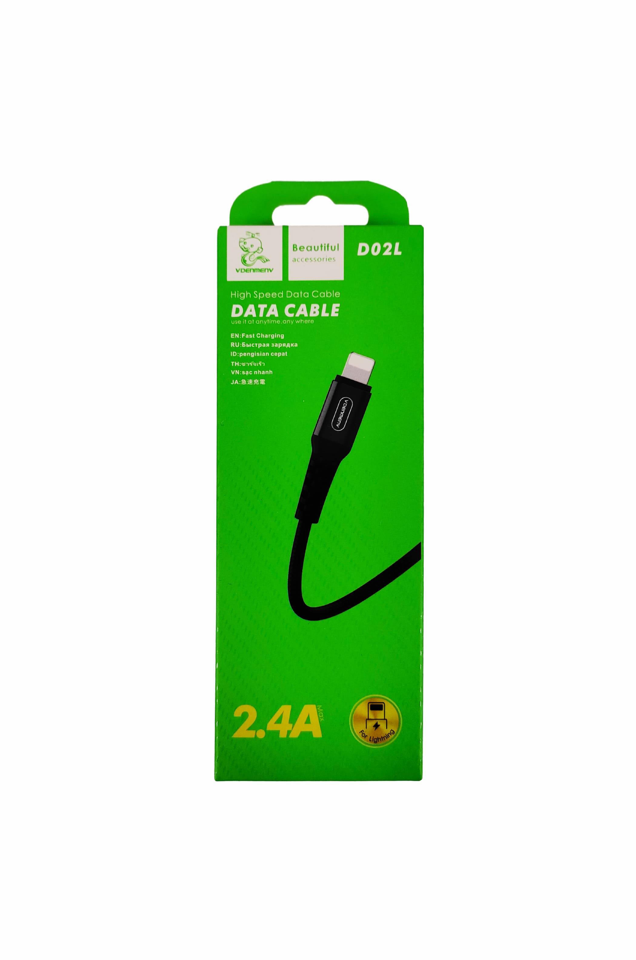 Main image of Denmen D02L для Lightning 2.4А (1м)