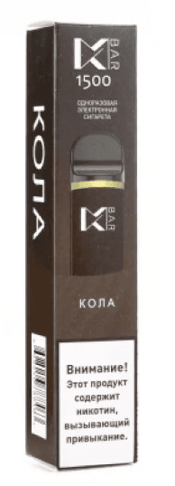 Main image of MK Bar Pods, 1500 затяжек (кола)