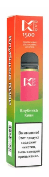 Main image of MK Bar Pods, 1500 затяжек (клубника киви)
