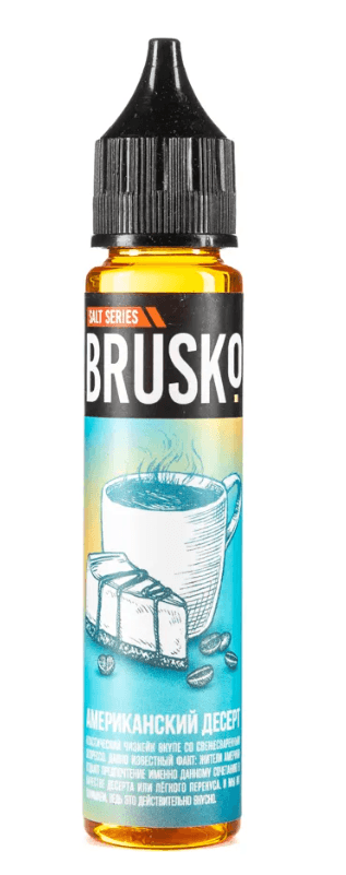 Main image of BRUSKO 30мл, американский десерт, 6мг