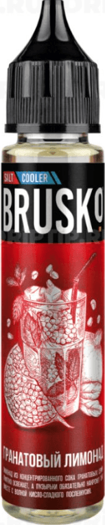 Main image of BRUSKO 30мл, гранатовый лимонад, 6мг