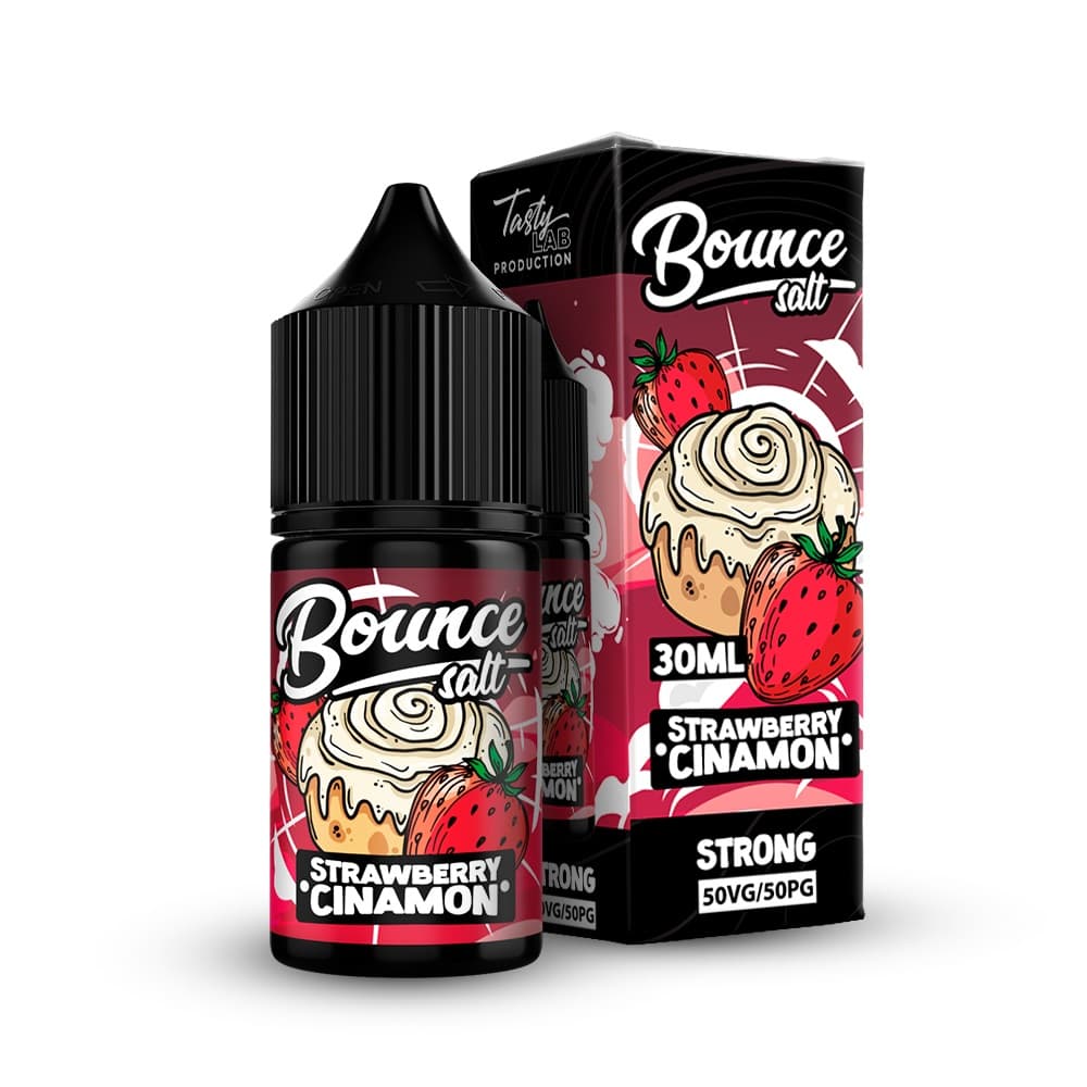 Main image of Bounce Salt, 30мл, strawberry cinamon, 20мг (medium)