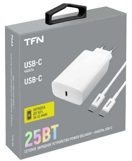 Main image of TFN WC14 PD для Type-C 25W (белый)