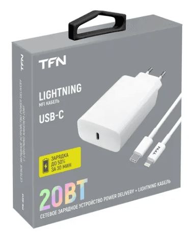 Main image of TFN WC13 PD для Lightning 20W (белый)