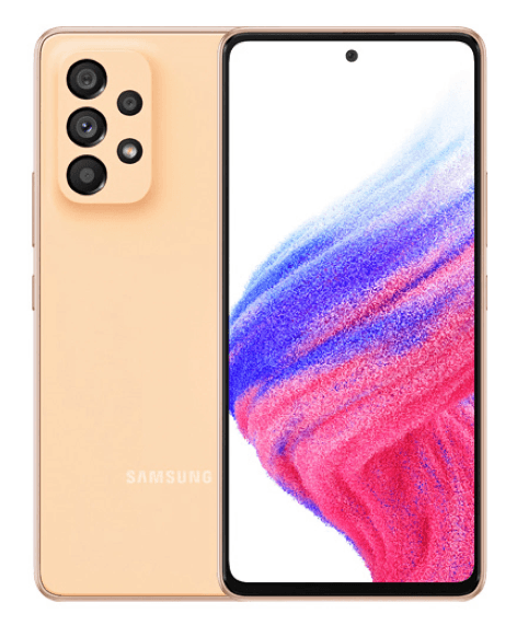 Main image of Samsung Galaxy A53 5G 6/128GB (оранжевый)