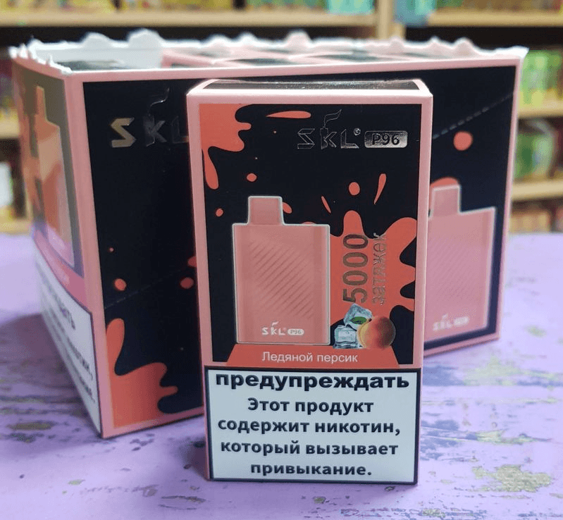 Main image of SKL P96, 5000 затяжек (ледяной персик)