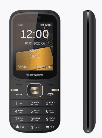 Main image of teXet TM-216 (черный)