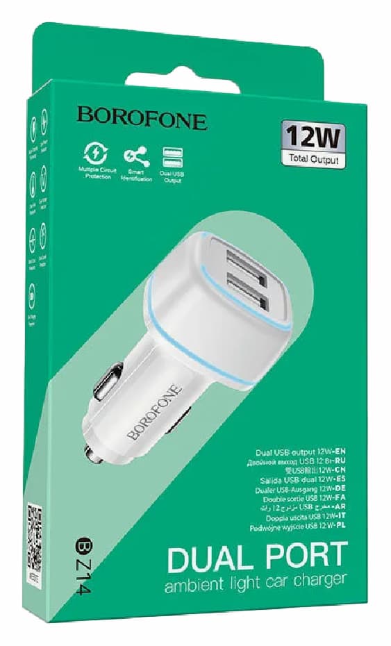 Main image of Borofone BZ14 2USB, 12W (2.4A)