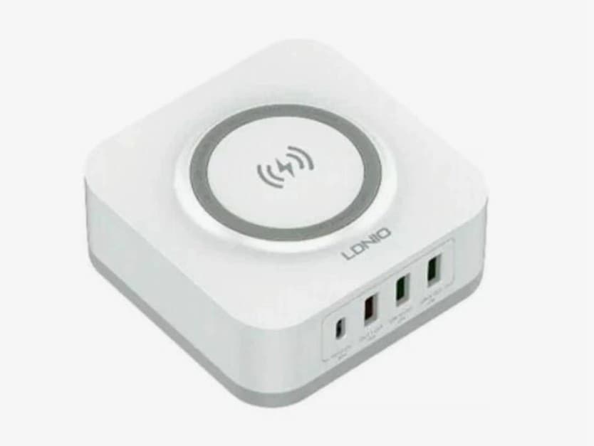 Main image of LDNIO AW004 4USB + беспроводная зарядка (32W)