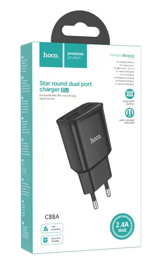 Main image of Hoco C88A 2USB (2.4A)