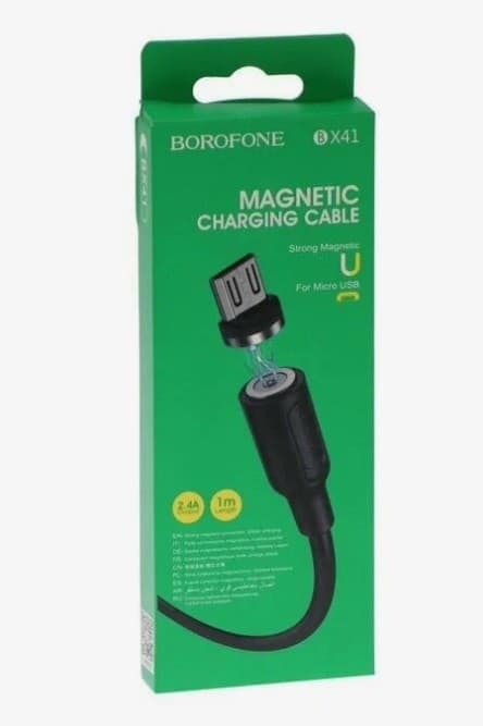 Main image of Borofone BX41 для MicroUSB 2.4А (1м, магнитный)