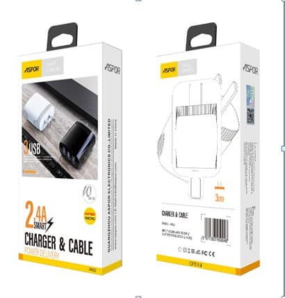 Main image of ASPOR A812 3USB, 2.4A