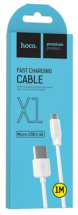 Main image of Hoco X1 для MicroUSB 2.1A (1м)