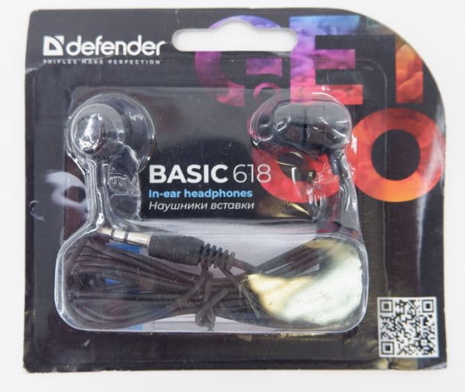 Main image of Defender BASIC 618 (черный)