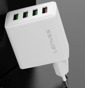 Main image of LENYES LCH340 QC3.0 30W (4USB)