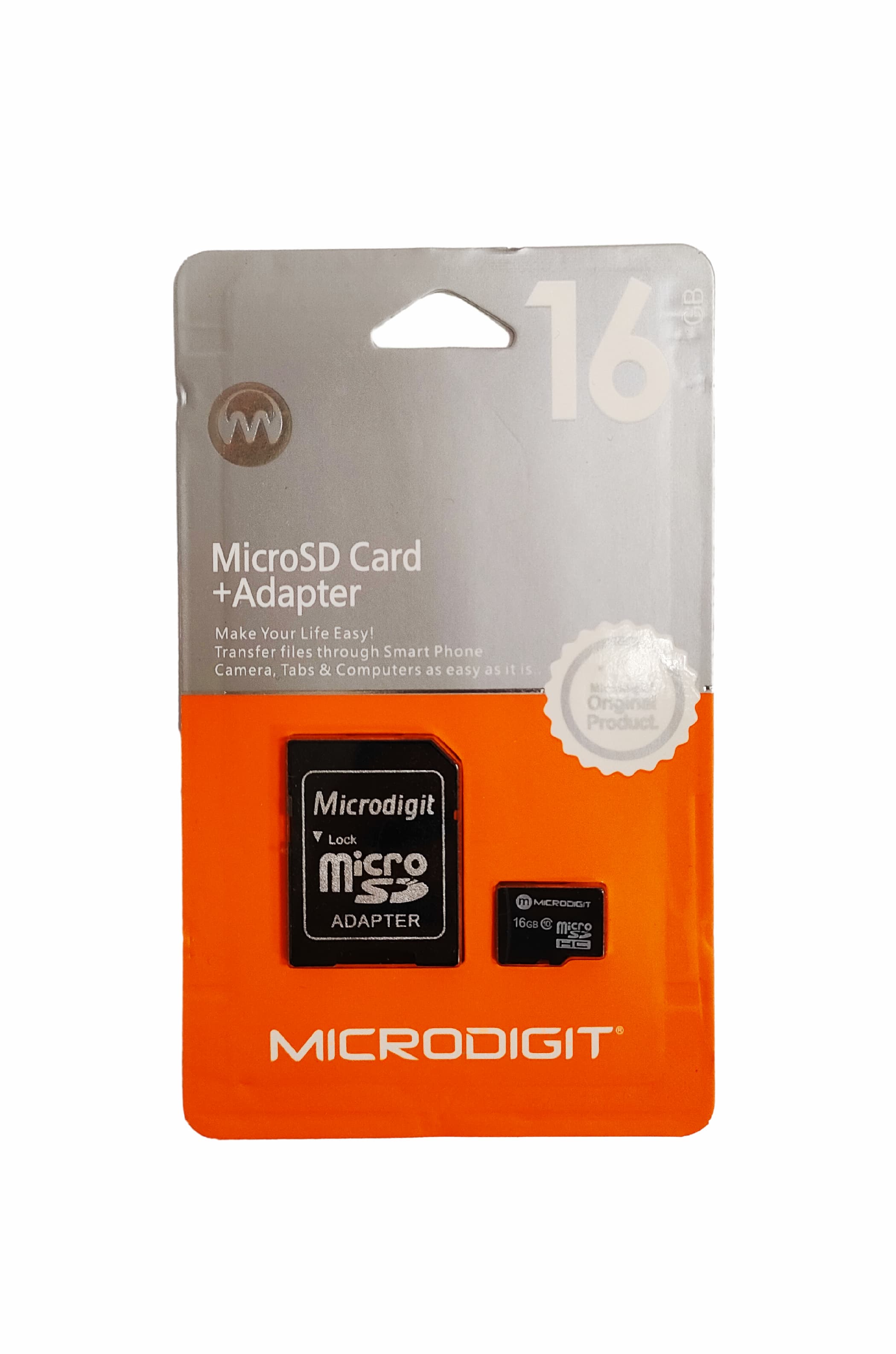 Main image of Microdigit microSD 16GB Class 10