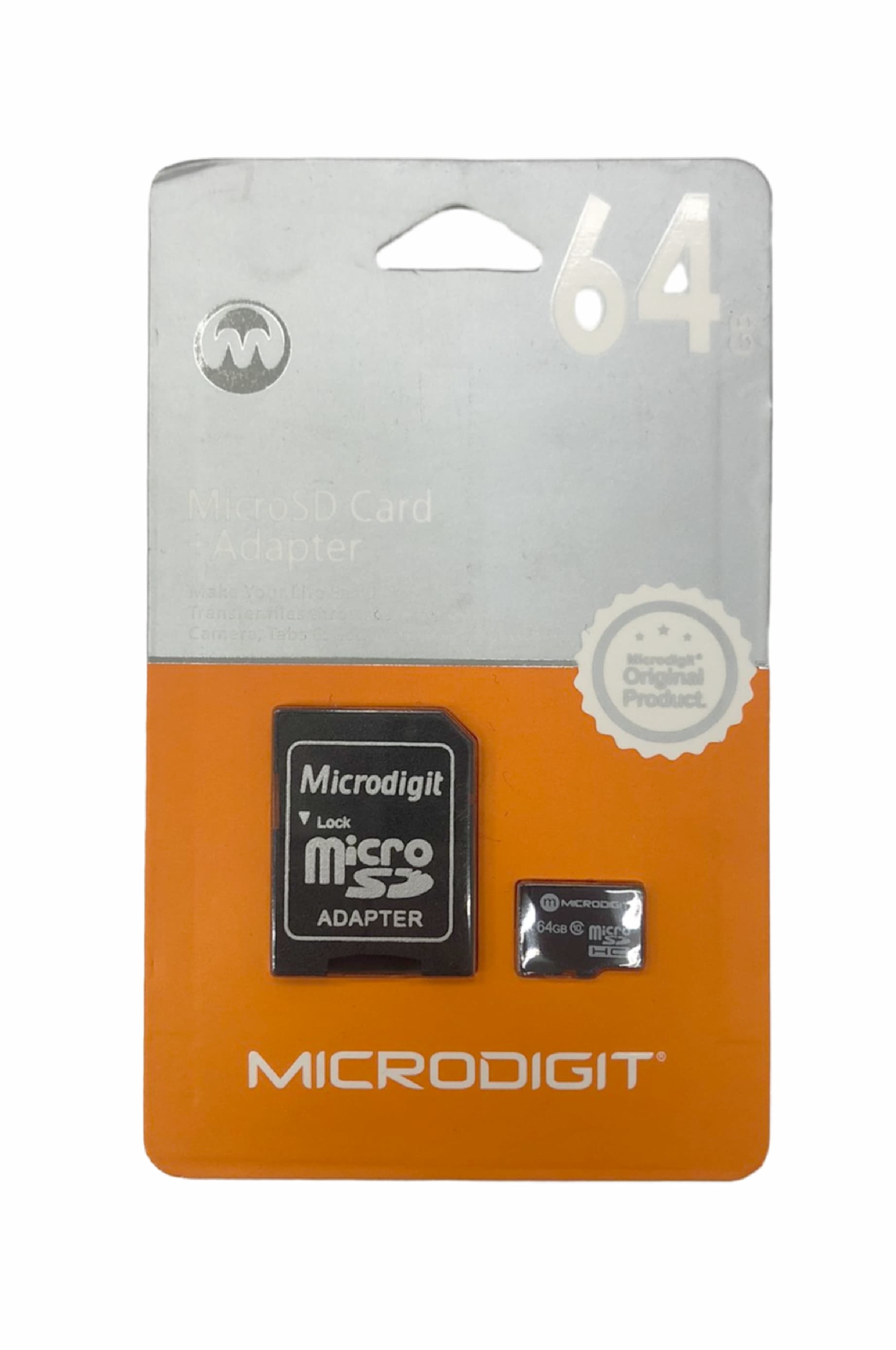 Main image of Microdigit microSD 64GB Class 10
