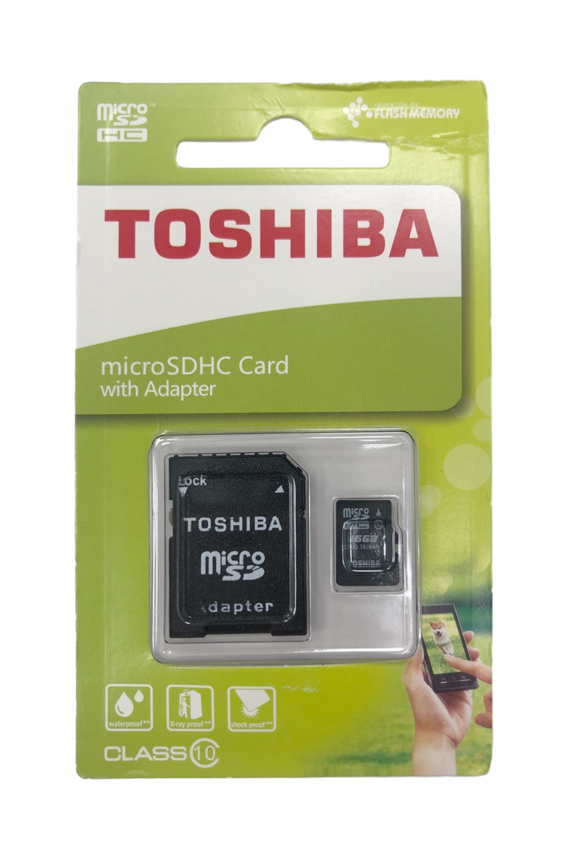 Main image of TOSHIBA microSD 16Gb Class 10