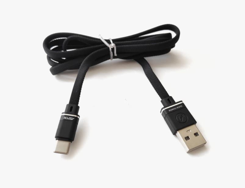 ASPOR AC-30 для Type-C 3A (1m), жидкий силикон