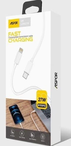 ASPOR A109L PD 27W для Lightning (1м)
