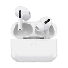 Main image of Deppa Air Pro 2 (44167) : беспроводная зарядка, BT 5.3, емк. акб 30/250 mAh, IPX5, 2 микр (белый)